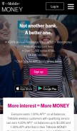 How t-mobilemoney.com looks like on a mobile device such as an iPhone.