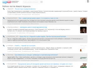 How t30p.ru looks like on a tablet such as an iPad.