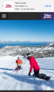 How tahoesouth.com looks like on a mobile device such as an iPhone.