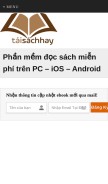 How taisachhay.com looks like on a mobile device such as an iPhone.