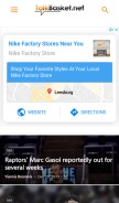 How talkbasket.net looks like on a mobile device such as an iPhone.