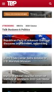How talkbusiness.net looks like on a mobile device such as an iPhone.