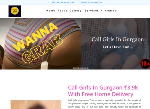 How tanukaur.com looks like on a tablet such as an iPad.