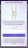 How tatcha.com looks like on a mobile device such as an iPhone.