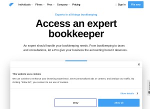 How taxfyle.com looks like on a tablet such as an iPad.