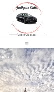 How taxiservicesinjodhpur.com looks like on a mobile device such as an iPhone.