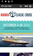 How tcmcruise.com looks like on a mobile device such as an iPhone.