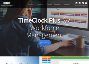 How tcplusondemand.com looks like on a tablet such as an iPad.