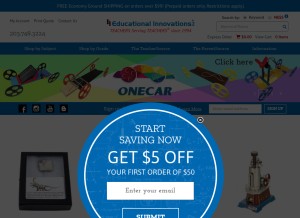 How teachersource.com looks like on a tablet such as an iPad.