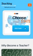 How teaching-certification.com looks like on a mobile device such as an iPhone.