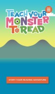How teachyourmonstertoread.com looks like on a mobile device such as an iPhone.