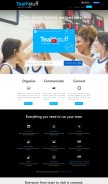How teamstuff.com looks like on a mobile device such as an iPhone.