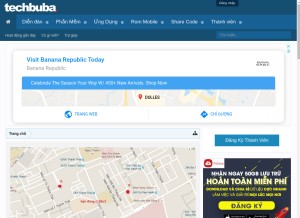 How techbuba.com looks like on a tablet such as an iPad.