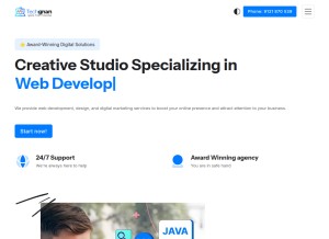How techgnan.com looks like on a tablet such as an iPad.