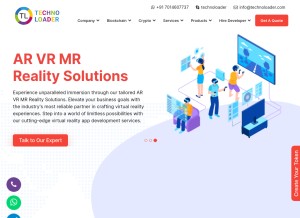 How technoloader.com looks like on a tablet such as an iPad.