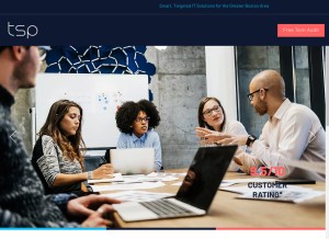How techspwr.com looks like on a tablet such as an iPad.