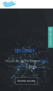 How tecle.net looks like on a mobile device such as an iPhone.