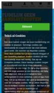 How tele2.nl looks like on a mobile device such as an iPhone.