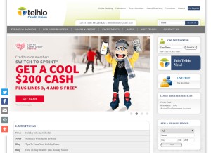 How telhio.org looks like on a tablet such as an iPad.