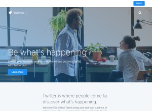 How tellapart.com looks like on a tablet such as an iPad.