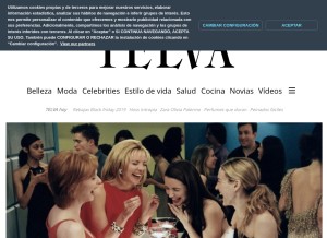 How telva.com looks like on a tablet such as an iPad.
