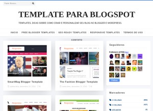How templateparablogspot.com looks like on a tablet such as an iPad.