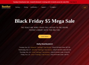 How testoutce.com looks like on a tablet such as an iPad.