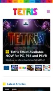How tetris.com looks like on a mobile device such as an iPhone.