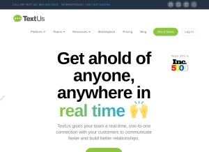 How textus.com looks like on a tablet such as an iPad.