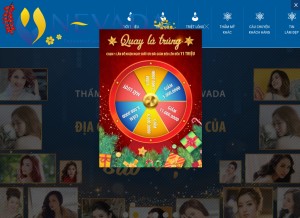 How thammyviennevada.com looks like on a tablet such as an iPad.