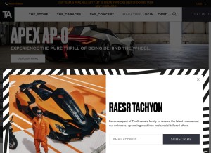How thearsenale.com looks like on a tablet such as an iPad.