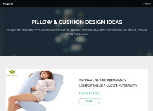 How thebraziliancowboy.com looks like on a tablet such as an iPad.