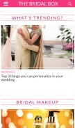 How thebridalbox.com looks like on a mobile device such as an iPhone.