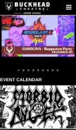 How thebuckheadtheatreatl.com looks like on a mobile device such as an iPhone.