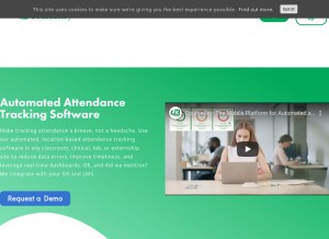 How thecoursekey.com looks like on a tablet such as an iPad.