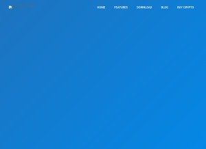 How thecrypto.app looks like on a tablet such as an iPad.