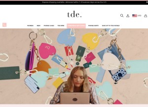 How thedailyedited.com looks like on a tablet such as an iPad.