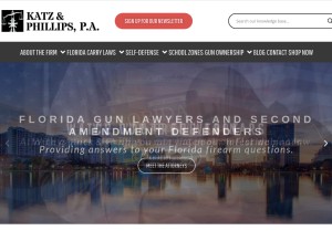 How thefirearmfirm.com looks like on a tablet such as an iPad.