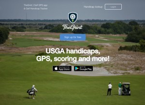 How thegrint.com looks like on a tablet such as an iPad.