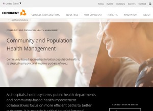 How thehcn.net looks like on a tablet such as an iPad.