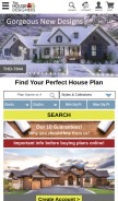 How thehousedesigners.com looks like on a mobile device such as an iPhone.
