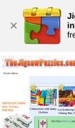 How thejigsawpuzzles.com looks like on a mobile device such as an iPhone.