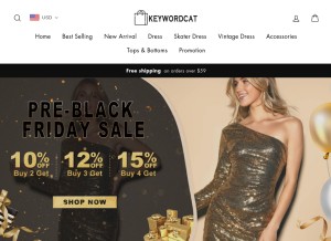 How thelaka.com looks like on a tablet such as an iPad.