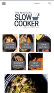 How themagicalslowcooker.com looks like on a mobile device such as an iPhone.