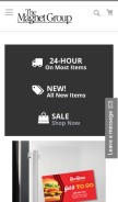 How themagnetgroup.com looks like on a mobile device such as an iPhone.