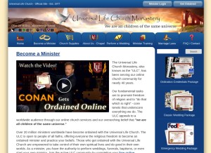 How themonastery.org looks like on a tablet such as an iPad.