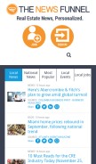 How thenewsfunnel.com looks like on a mobile device such as an iPhone.