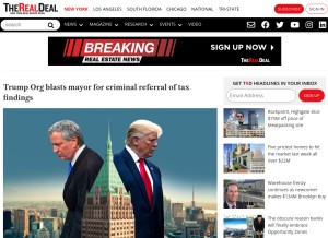 How therealdeal.com looks like on a tablet such as an iPad.