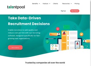 How thetalentpool.co.in looks like on a tablet such as an iPad.
