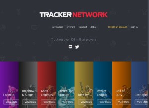 How thetrackernetwork.com looks like on a tablet such as an iPad.